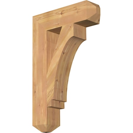 Imperial Craftsman Smooth Bracket, Western Red Cedar, 5 1/2W X 22D X 34H